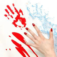 New Creative Halloween Blood Footprints Bath Mat Horror Rug Toilet Carpet Non Slip Absorbent Shower Bathroom Mat Rugs Floor Mat